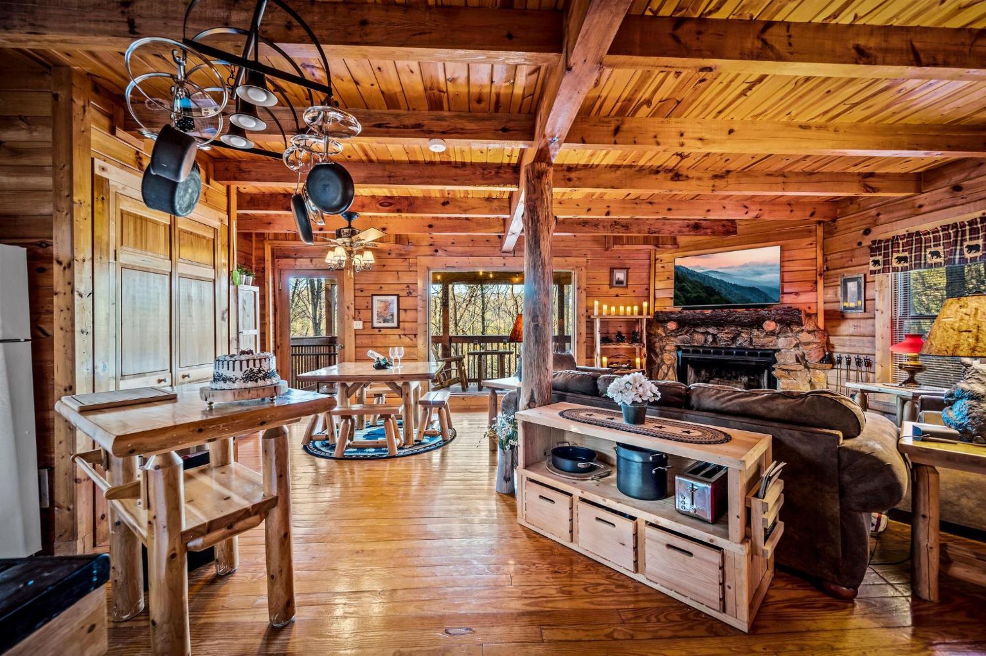 Cabin In A Gated Resort With Seasonal Resort Pool Pigeon Forge Luaran gambar