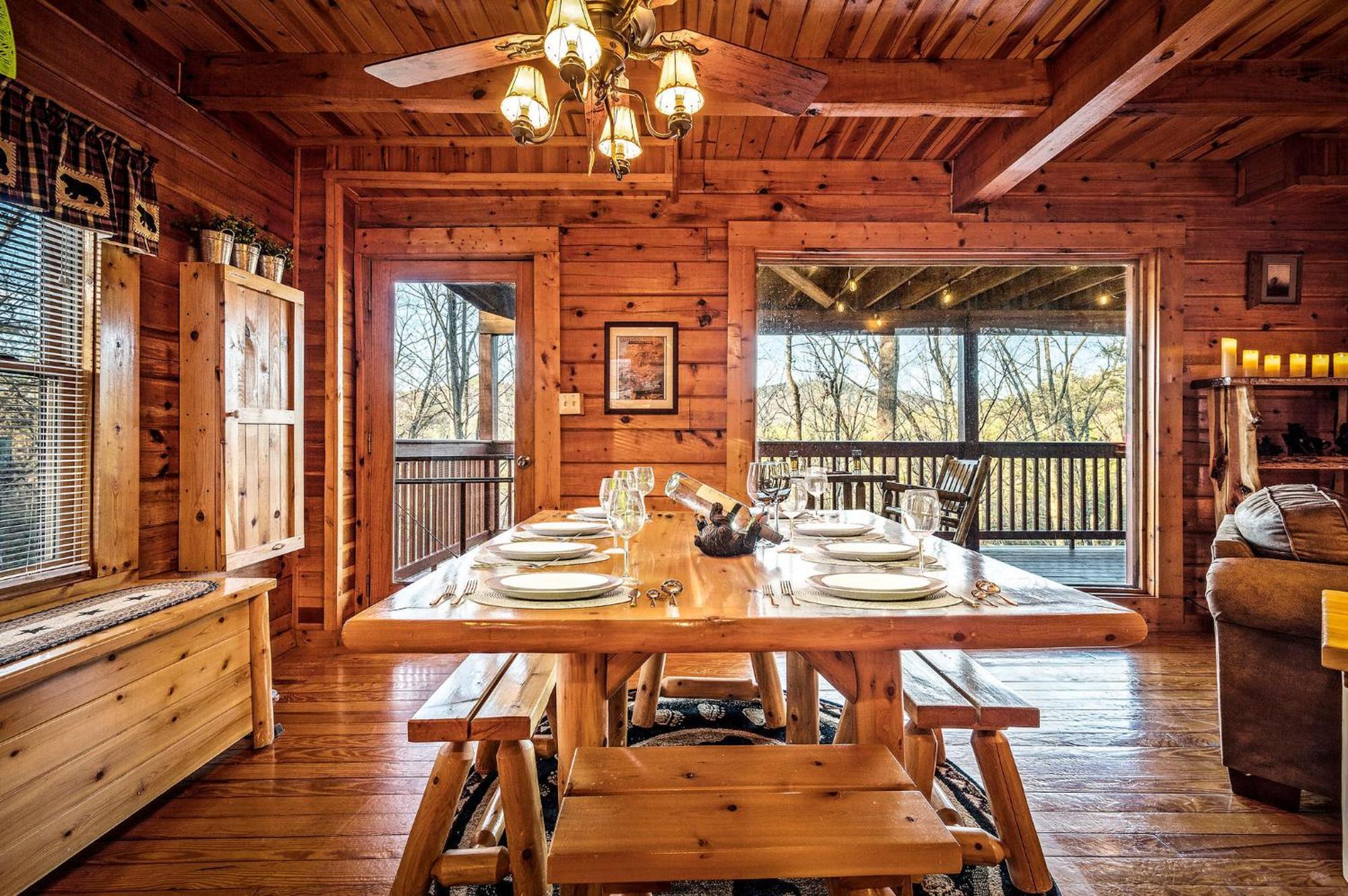 Cabin In A Gated Resort With Seasonal Resort Pool Pigeon Forge Luaran gambar